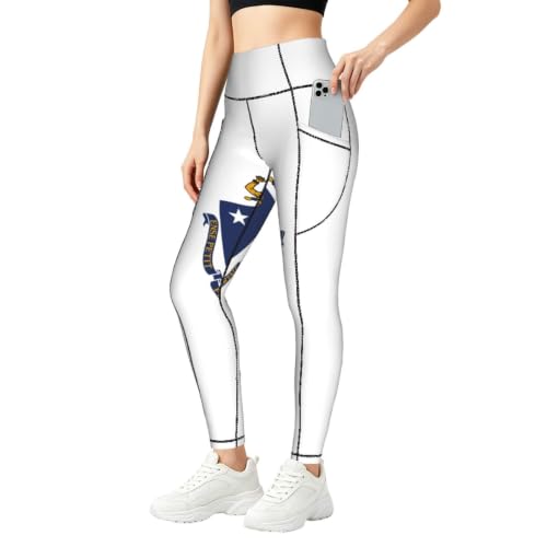 Leggings de Massachusetts para mujer y conjunto de entrenamiento diario