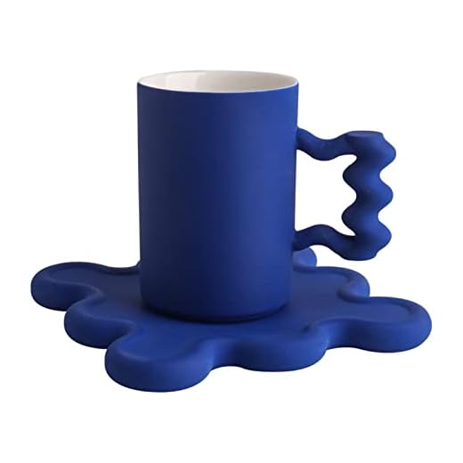 Kreativ keramik Kaffe Kopp Set Tea Cup med bricka, eftermiddagste Kaffekopp Mugg Bästa gåvor for mamma pappa, julklapp