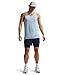 Nike Men's Stride Dri-FIT ADV Running Tank Top Light Armory Blue/Reflective Silver X-Large