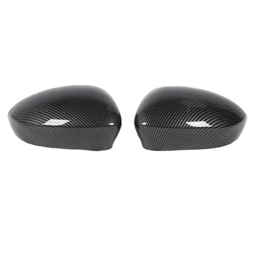Coque de rétroviseur Fiat 500 cassé remplacement cache noir brillant ABS