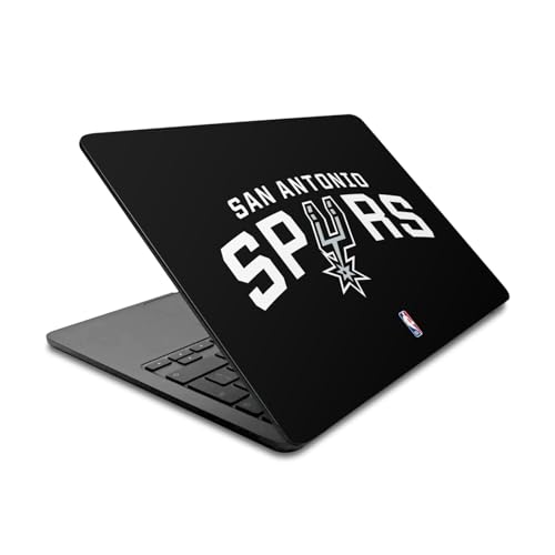 Autocollant vinyle NBA au café ou au bureau : look Spurs pour MacBook Air 13.6