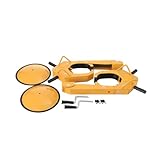 Mreryyse 2PCS Radkralle, Parkkralle mit Hochsicherheitsschloss & 2 Schlüsseln, Universal Radschloss...