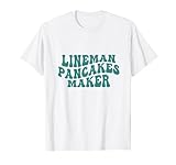 Photo Gallery lineman pancake maker divertente giocatore di football americano maglietta Photo Gallery lineman pancake maker divertente giocatore di football americano maglietta