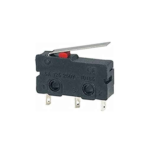 Interrupteurs industriels SPDT 5A avec levier arc rouleau de 29 mm pour haute précision