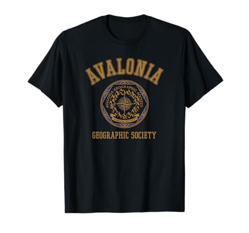 T-shirt Disney Strange World Avalonia Geographic Society en coton pour fan
