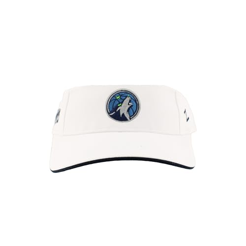 Image of ZHATS NBA Unisex-Adult NBA Officially Licensed Visor Impact White