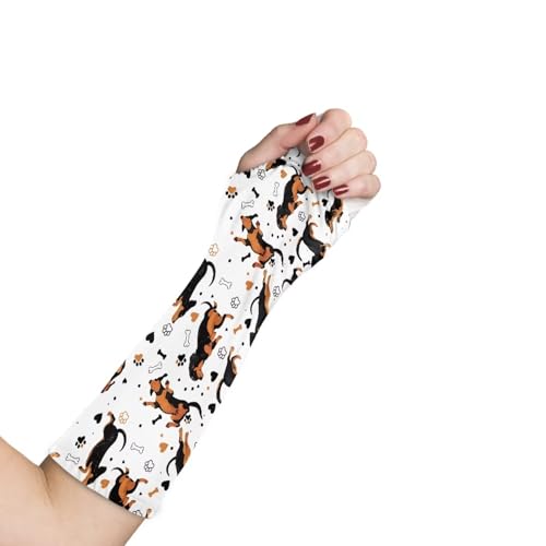 Kathyboom Dachshund Waterproof Cast Covers for Shower Soft Arm Kids Breathable Arm Plaster Cover Adult Child Arm Cast Protector for Shower or Swimming Keep Wounds Dry