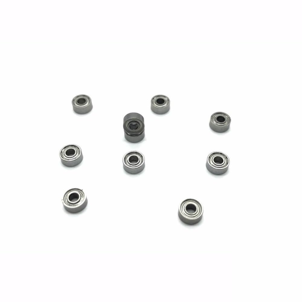 WTEPNQQDI 10Pcs 682XZZ 2.5x6x2.6 mm Deep Groove Ball Bearing Miniature Model Aircraft Fine 682X 682