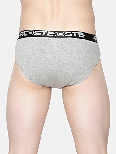 Image of RAMRAJ COTTON Men Pack Of 4 Solid Cotton Briefs | Soft Stretch Outer Elastic Waistband | Comfortable Daily Innerwear