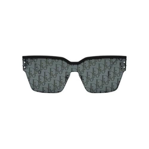 Dior DIORCLUB M4U Smoke Mirror Logo Shield Ladies Sunglasses CD40090U 01C 00 by Dior - Used condition - Image 2