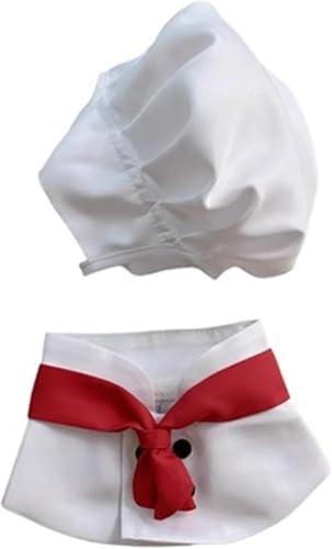 Weiße Haustiermütze, Chef-Optik, Haustierkleidung, weich, S, Hundekostüme für Haustierbedarf, Hüte