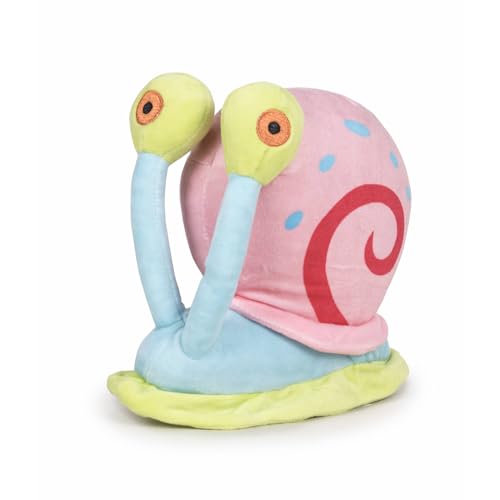 Play by Play Gary - Peluche con licencia de Bob Esponja de peluche suave, para niños a partir de 0 meses