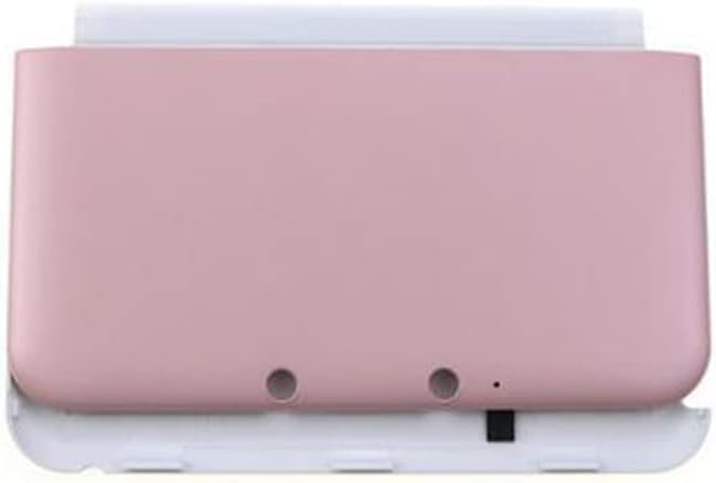 Image of Top & Bottom Faceplate Cover Plate Case Housing Shell for 3DS XL /LL Console Front Back Cover (Pink)