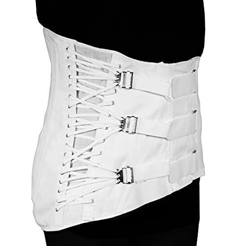 Women's Lumbosacral Support, Spinal Disc Rehab Brace, 3-Pull Side, Tab Front, Tall Length, 36 inch Hip