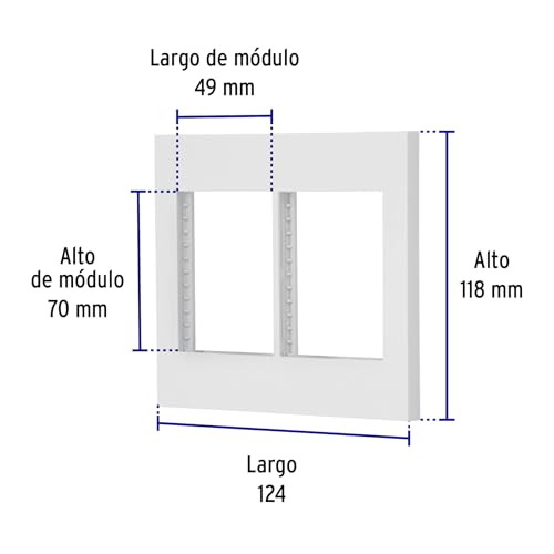 Placas de 2 ventanas 3 Imagen adicional