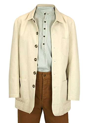 Historical Emporium Men's Mason Cotton Chore Coat3