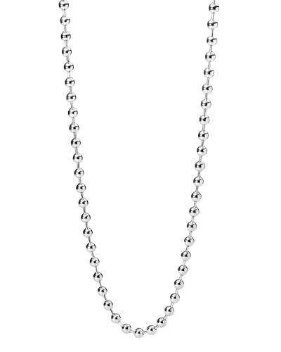 Purelei Bubble Kette Damen (Silber) – Halskette Damen aus langlebigem Edelstahl – Wasserfeste Halskette – 40-45 cm Länge verstellbar… – Ansicht 1