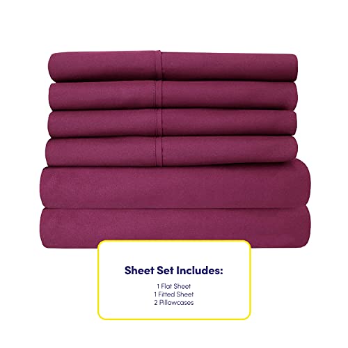 Parure de lit 1500 Supreme Collection en microfibre brossée fine
