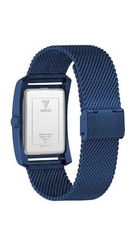 Image of GUESS Clyde Analog Watch for Men with Rectangle Dial & Water Resistant Man's Wrist Watches
