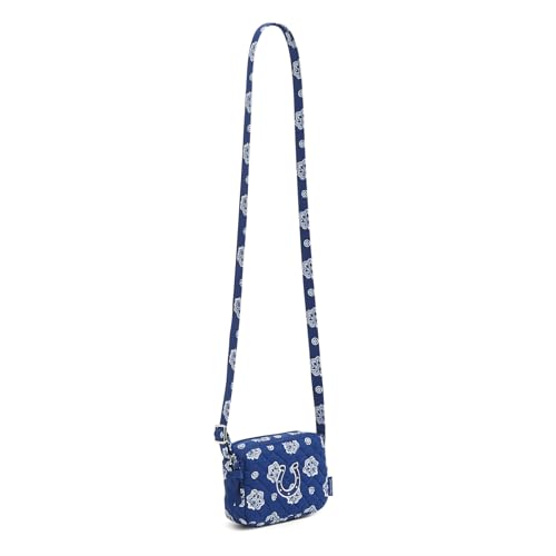 Image of Vera Bradley womens Cotton Small Stadium Crossbody Bag
