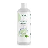 KUNPHY Ultrasonic Retainer Cleaner Solution Concentrate-Professional Cleaning of Retainers, Denture, Invisible Aligners, Mouth Guards, Night Guards, Remove Odors, Discoloration & Stains 1.8 oz(Mint)