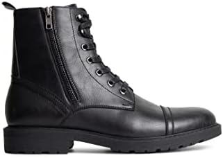 Kenneth Cole Unlisted Men's Captain Combat Boots, Black, 9.5 | Image 7