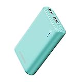 (Pocket-Size) Portable Charger Quick Charge POWEROWL (10000mAh, Dual High-Speed Output, Universal) Lightest Travel Power Bank, External Battery Pack for Smartphone