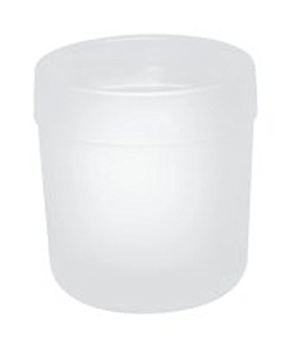 Preisvergleich Produktbild HEWI Glasbecher Serie 477 flachbodig matt weiß