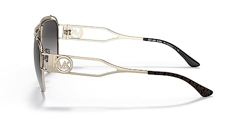 Michael Kors Vienna MK1102 - 10148G Sunglasses Light Gold W/ Grey Gradient 61MM - Image 3