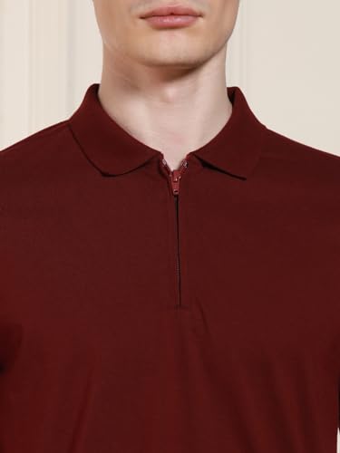 Image of Dennis Lingo Men Solid Cotton - Regular Fit T-Shirt