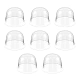 Abaodam 8Pcs Durable Hat Holders Plastic Hat Racks Practical Caps Stand Cowboy Hat Holder for Travel
