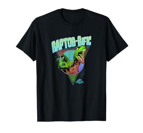 T-shirt Jurassic World Velociraptor cadeau idéal pour anniversaire de fan de dinosaures