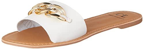 Image of Carlton London Womens Cll-7401-a Flat Sandal