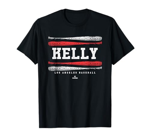 Vintage Baseball Bat Gameday Joe Kelly Los Angeles MLBPA T-Shirt