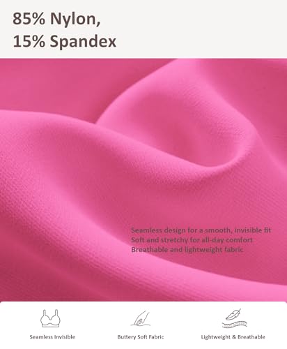 Image of FeelinGirl Bralettes for Women with Support Comfortable Bras No Underwire Seamless Everyday Bras