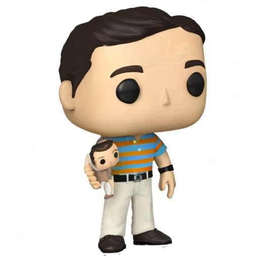 Funko POP! Andy Stitzer (Holding Oscar Goldman) O Virgem de 40
