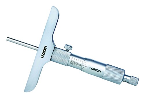 Micromètre de profondeur INSIZE 3240-4 avec capacité 0-4 pouces et graduation precise 0.001