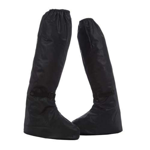 Surchaussures imperméables épaisses en PVC caoutchouc antidérapante
