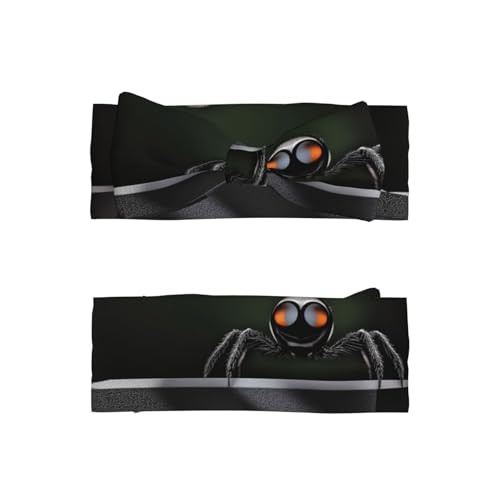 Strange spiders Baby Headbands Soft Nylon Hairbands with Stretchy Bows Girls Hair Accessories for Newborn Infant Toddler Kids2