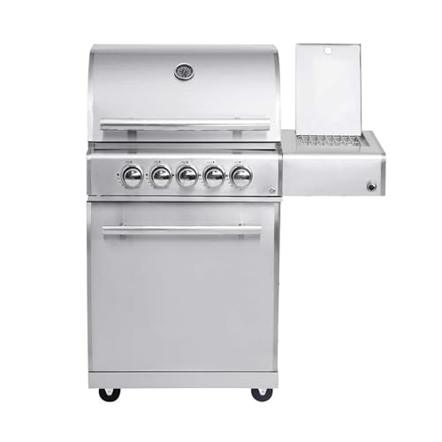 Allgrill Top-Line Modular CHEF M Gasgrill 3 Brenner/Seitenkocher/Backburner Grundmodell Grill Chef M