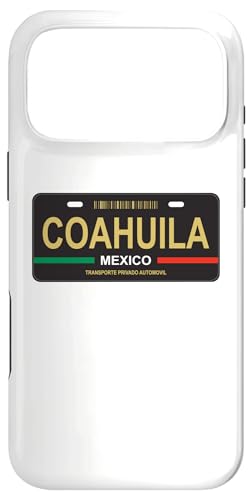 Saltillo Coahuila License Plate Mexican Vacation Mexico �X�}�z�P�[�X iPhone 17 Pro Max �p