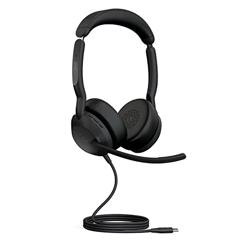 Jabra Evolve2 50 - Kabelgebundenes Stereo-Headset Air Comfort - Mikrofone mit aktiver...