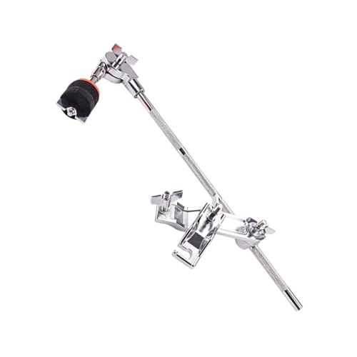Beaupretty Juego de Abrazaderas para Batería con Brazo Extensor de Metal para Montaje de Platillo Compatible con Soporte de Rack de Percusión miniatura 1