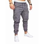 GM MGBOYGYM Mens Fashion Joggers Sports Pants - Cotton Cargo Pants Sweatpants Trousers Mens Long Pants