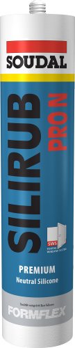 Preisvergleich Produktbild Soudal Neutralsilikon Silirub Pro N schwarz 300 ml
