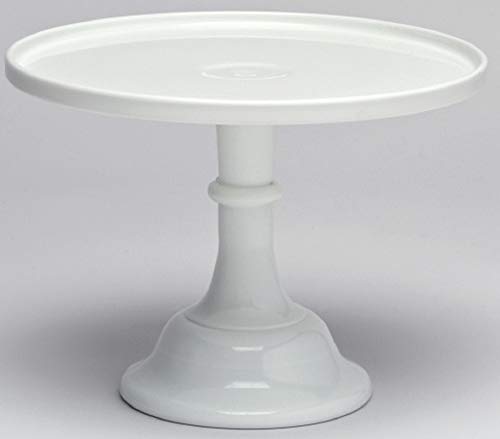 Cake Plate Pastry Tray/Cupcake Stand - Plain & Simple Pattern - American Made - Mosser Glass USA (10