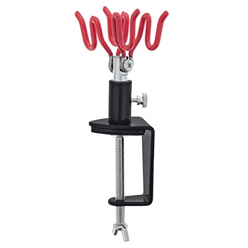 Support aérographe de table Master Airbrush pour 2 aérographes à fixer sur établi - 2