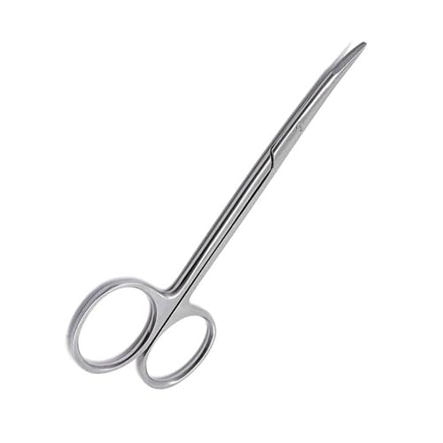 GIMA - Stevens Gebogene Präparierschere mit stumpfen Spitzen, 11,5 cm, 80015