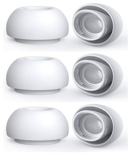 Ersatz-Ohrstöpsel für Airpods Pro und AirPods Pro 2nd Generation mit Loch zur Geräuschreduzierung,Silikon Ohrpolster Kompatibel mit Airpods Pro2 Ohrhörer passend für die Ladehülle-xs