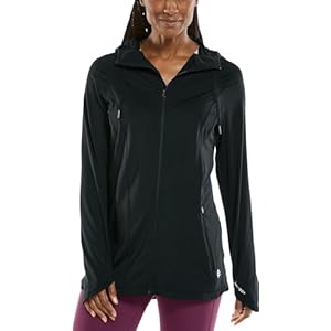 Coolibar UPF 50+ Women’s Astir Full Zip Jacket – Sun Protective